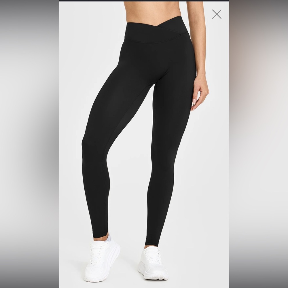One active black unified wrap leggings